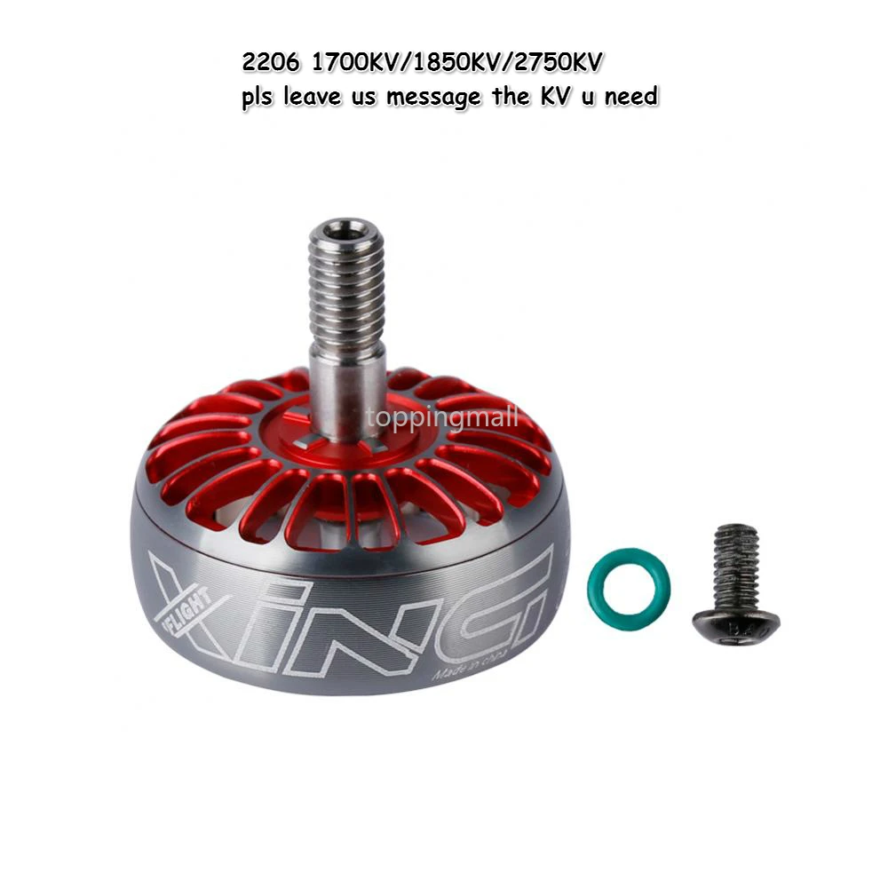 IFlight XING бесщеточный мотор ротора 1700KV 1800KV 2450KV 2750KV для 2206 2207 2208 2306 RC гоночный Дрон с видом от первого лица запасные части «сделай сам»