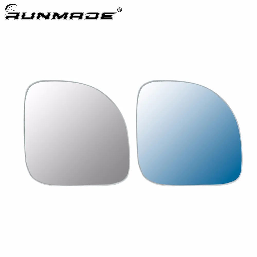 

runmade 2Pcs Auto Motorcycle Blind Spot Rear View Mirrors 360 Degree Adjustable Sector Car Mirror Accessories Car Styling