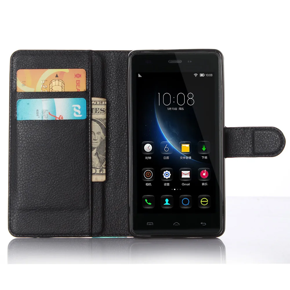 Для Doogee X5 Max Роскошный кошелек кожаный чехол Pro флип телефон защитная сумка|Сумки