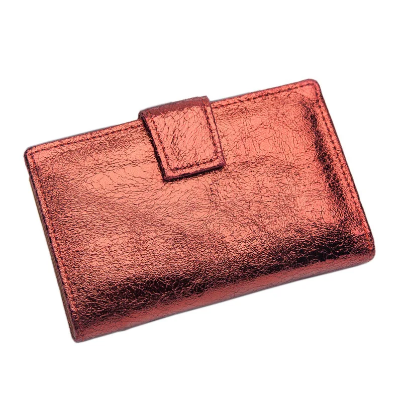 Яркий кошелек из натуральной кожи для женщин в стиле ретро|genuine leather women wallet|leather