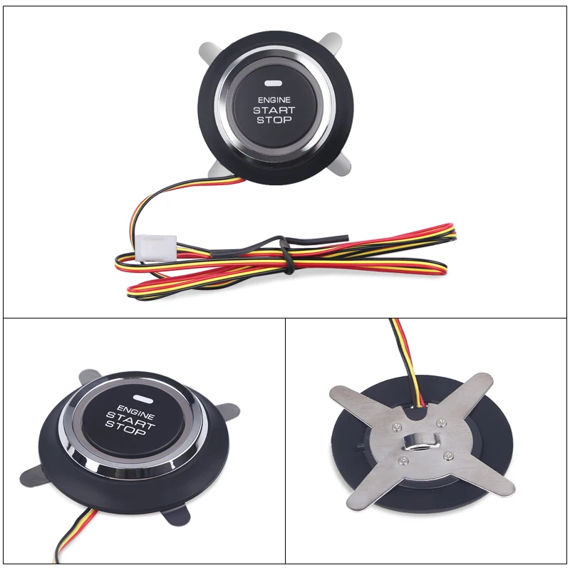 Автоматическая Автомобильная сигнализация автомобильная кнопка запуска