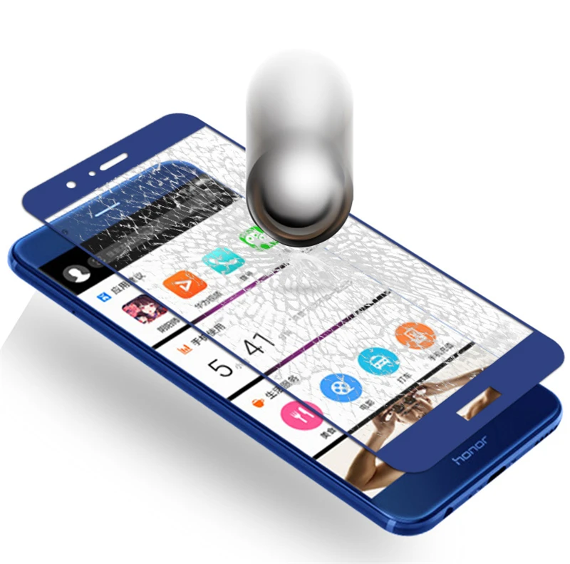 Защитное стекло на honor 8 lite light pro 8x протектор экрана закаленное для huawei 8c 8a max 8pro x a