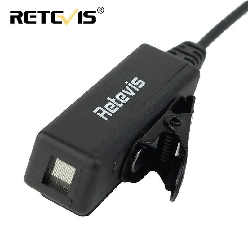 Retevis наушники Walkie Talkie 2 PIN тайная Акустическая трубка наушник гарнитура микрофон для Motorola Радио Walkie Talkie аксессуары