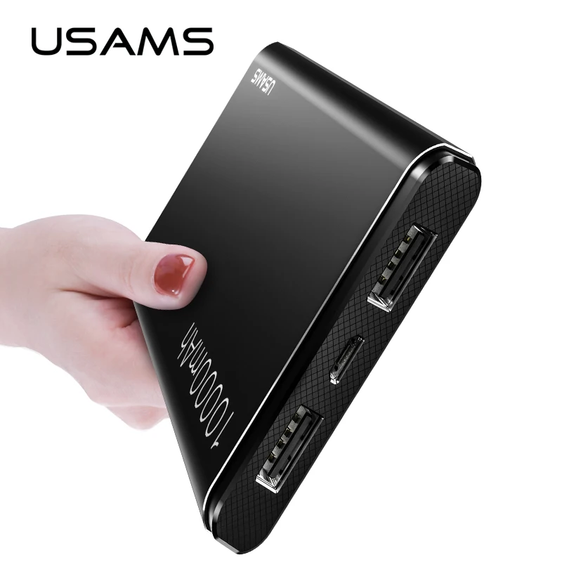 Супер Самая низкая цена стоимость USAMS ультра тонкий 20000mAh банк питания для