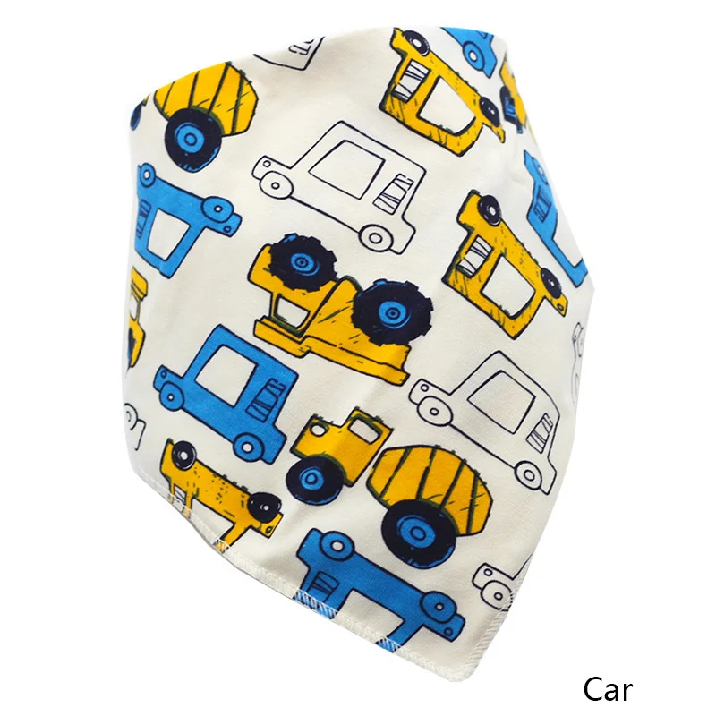 D REAKIDS/милые детские нагрудники с рисунком из мультфильма; водонепроницаемые Слюнявчики для малышей; бандана; нагрудники; треугольные Слюнявчики; детская отрыжка; одежда - Цвет: D