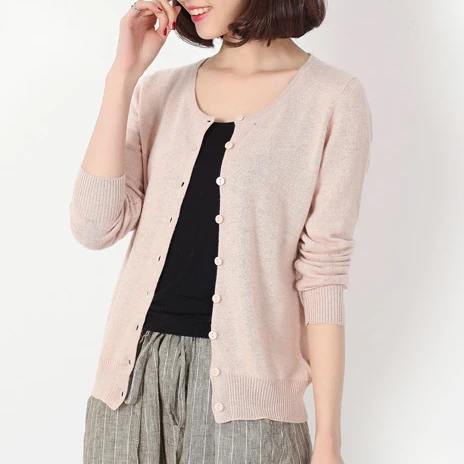 New Arrival High Fashion pure cashmere Blend sweater women cardigans basic top selling free shipping TFP621 |