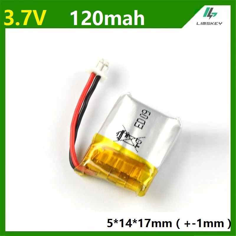 Limskey бренд 3 7 V 120 mAh литий полимерный Батарея для Cheerson CX10 CX 10 10A запасные части