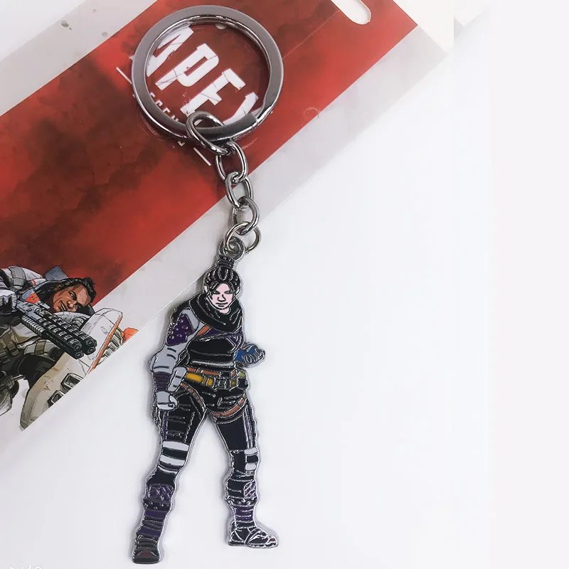 L Аниме игры битва APEX ожерелье из серии «легенды» цепочка для ключей модные, из сплава металлов кулон периферии игрушки Аксессуары Новогодний подарок - Цвет: L