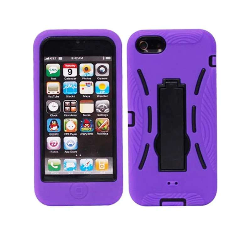 Heavy Duty Armor Case For Apple iPhone 4 4S Shockproof Kickstand Cover | Мобильные телефоны и аксессуары