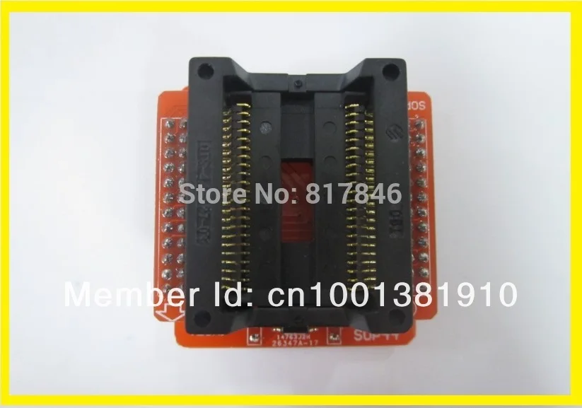 Бесплатная доставка SOP44 IC адаптер для MiniPro TL866 универсальный программатор розетки