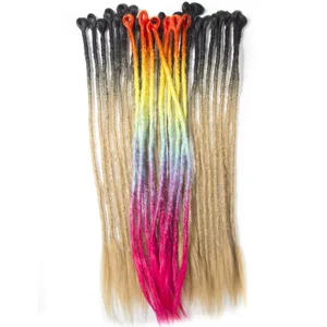 Волосы с эффектом омбре QP, плетение крючком, наращивание волос, синтетические африканские волосы с эффектом омбре, Дред, плетение, высокотемпературные волосы, 5 косичек