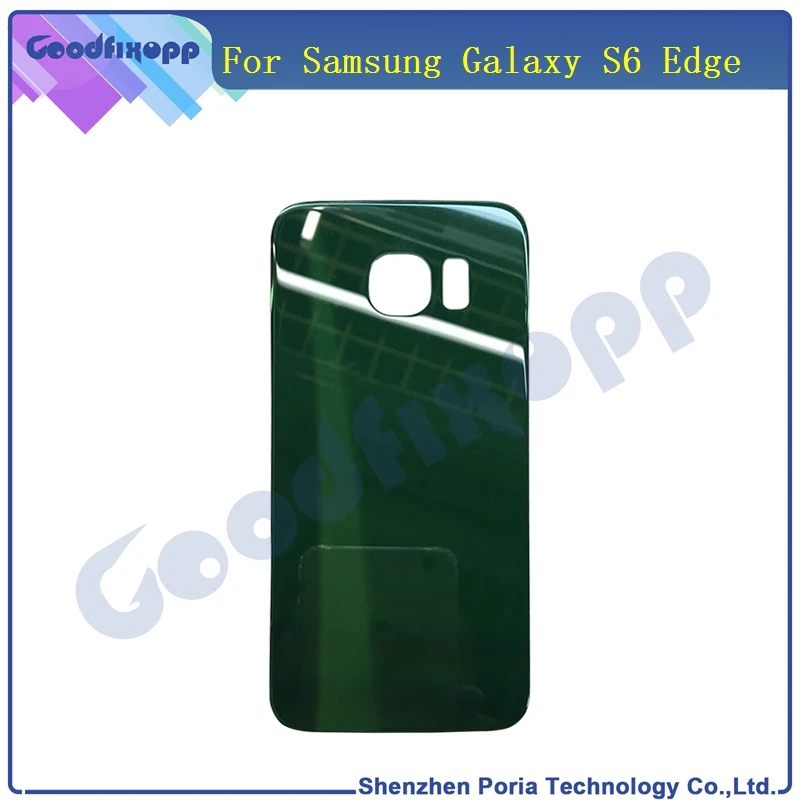 Оригинальный чехол для Samsung Galaxy S6 Edge задняя крышка G9250 запасные части|housing cover|back