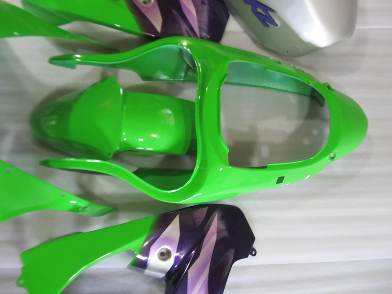 Полный комплект обтекателей из АБС пластика подходит для Kawasaki NINJA zx9r 98 99 синий