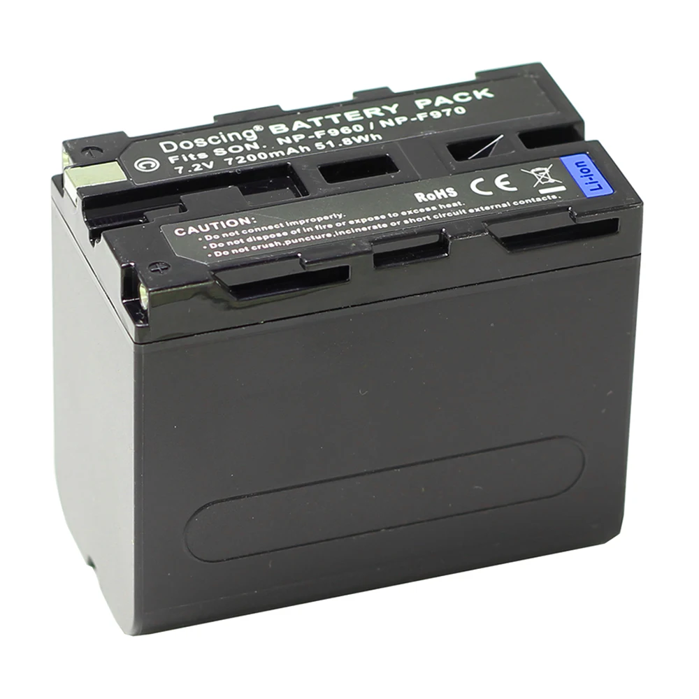 2 шт. 7200 мАч NP F960 F930 Аккумулятор для SONY F950 F330 F550 F570 F750 F770 F970 HXR NX5 NX5P NX5V NX5U|battery for