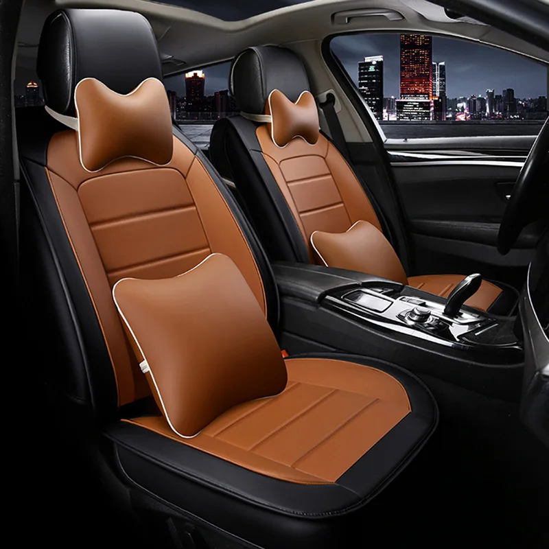 

High quality Leather car seat cover for volvo v50 v40 c30 xc90 xc60 s80 s60 s40 v70 accessories covers for vehicle seats styling