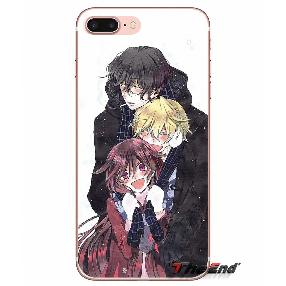 Чехол для iPhone X 4 4S 5 5S 5C SE 6 6S 7 8 Plus Samsung Galaxy J1 J3 J5 J7 A3 A5 2016 2017 Pandora Hearts alice and oz hugging|for