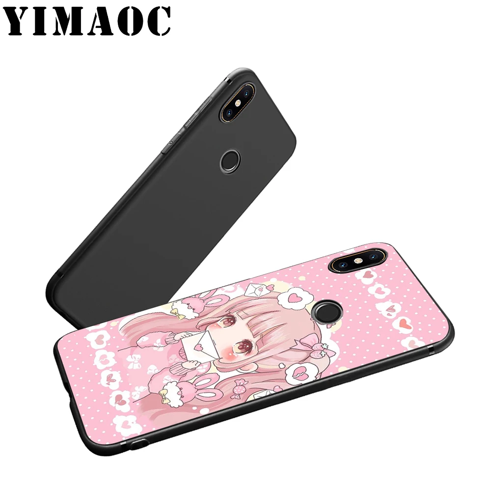 YIMAOC Girl Vogue Rose Makeup Soft Silicone Case for Xiaomi Redmi Note 9 Mi 8 Se 7 6 6A A1 A2 4X 4A 5A 5 MAX 3 MiA1 |