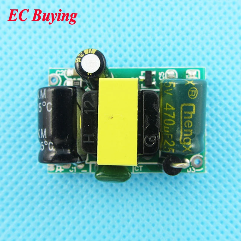 2 шт. AC DC 220V в 12V понижающий модуль переключения Мощность 400MA изолированный