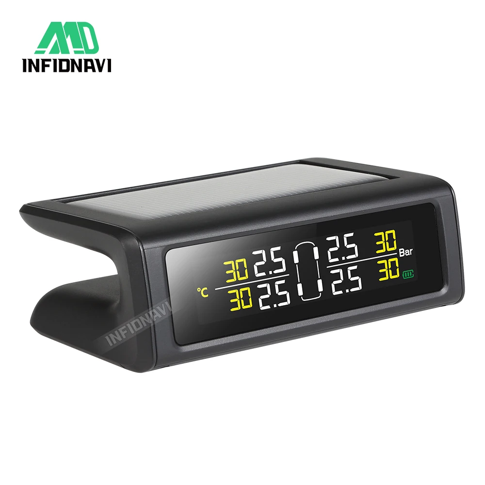 Infidnavi умный автомобиль TPMS система контроля давления в шинах внутренний/внешний