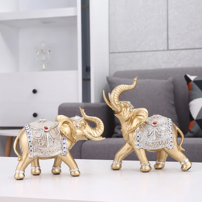 

Elephant wine cabinet set furnishings decoration of the living room modern simple bedroom abstract desk room tatue