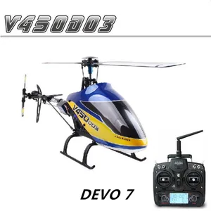Walkera V450D03 6-axis-Gyro Flybarless 3D RC Helicopter With DEVO 7 Transmitter RTF 2.4GHz in Pakistan