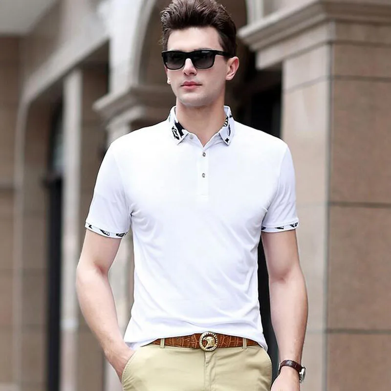 Covrlge 2017 Mens Polo Shirt Brands Summer Fashion Tops Luxury Men Solid Short Sleeve Tee Shirts Brand Casual Polos MTP018 | Мужская