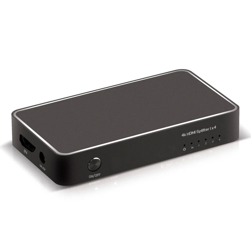 LEORY VK-104K 4K 1 в 4 Out HD HDCP 3 разветвитель Поддержка сигнала распределитель DTS-HD AC3 с