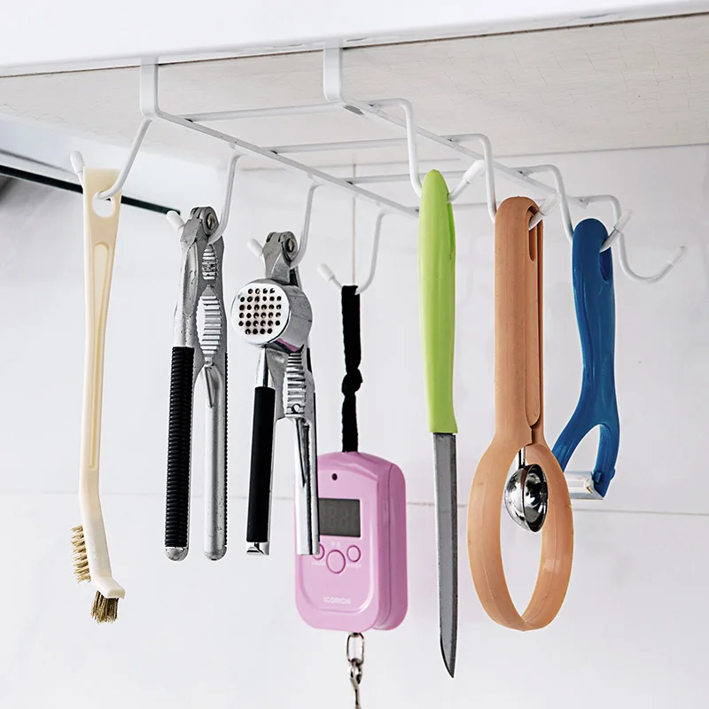 Шкаф с подвесной полкой крюком вешалка для посуды крючком кухни|hanger caddy|hangerhook price |