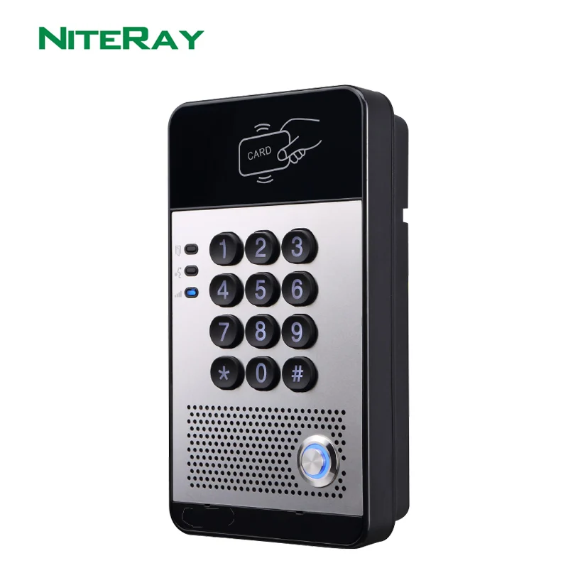 SIP door phone system for office audio door intercom phone for apartment outdoor intercom system