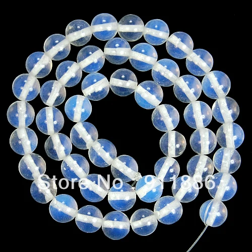 Новые Свободные полудрагоценные камни круглой формы 8 мм (Лунный камень) бусины с