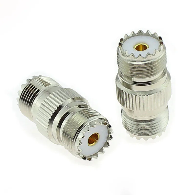 

5 шт., медный коаксиальный адаптер UHF