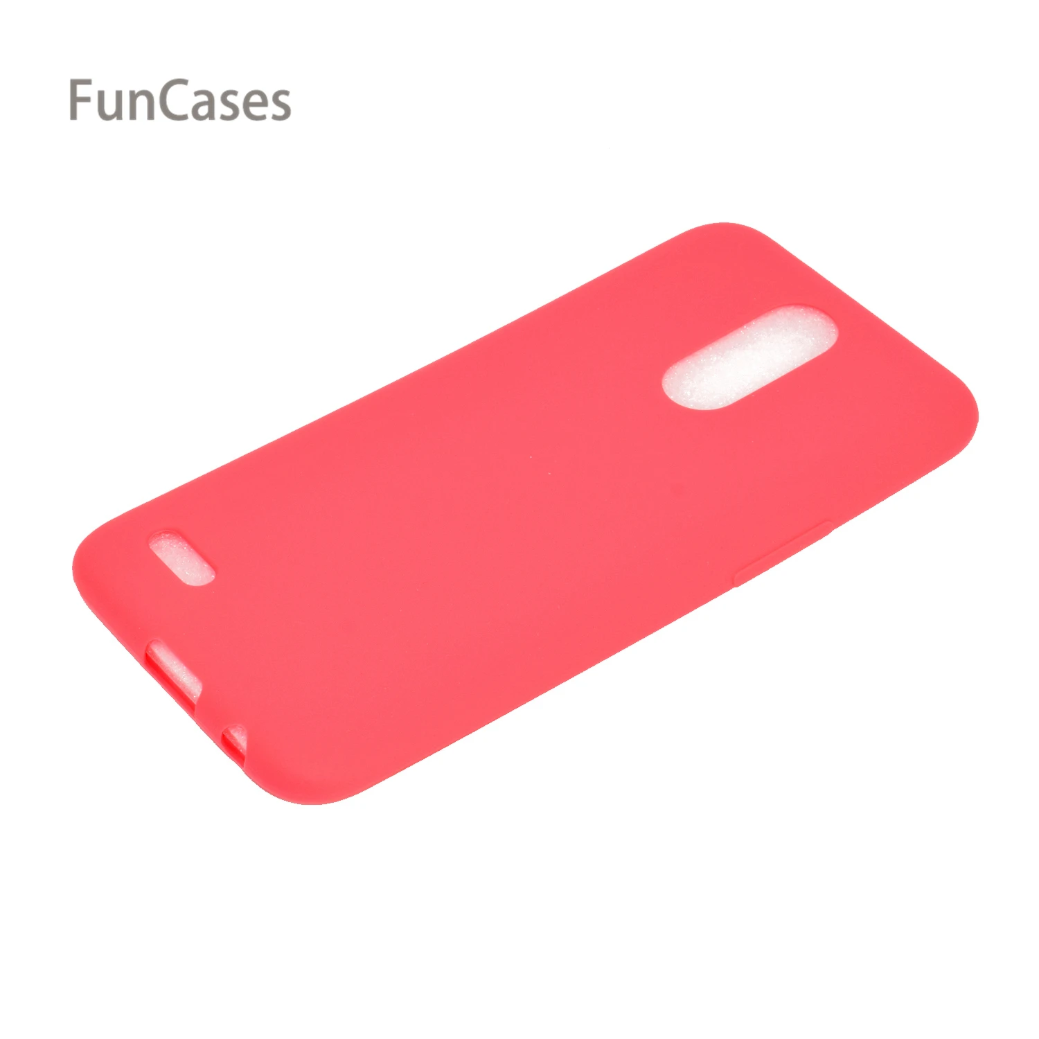 Однотонный чехол СПС Coque Samsung LG K8 2017 Мягкий ТПУ для телефона Fundas с геометрическим