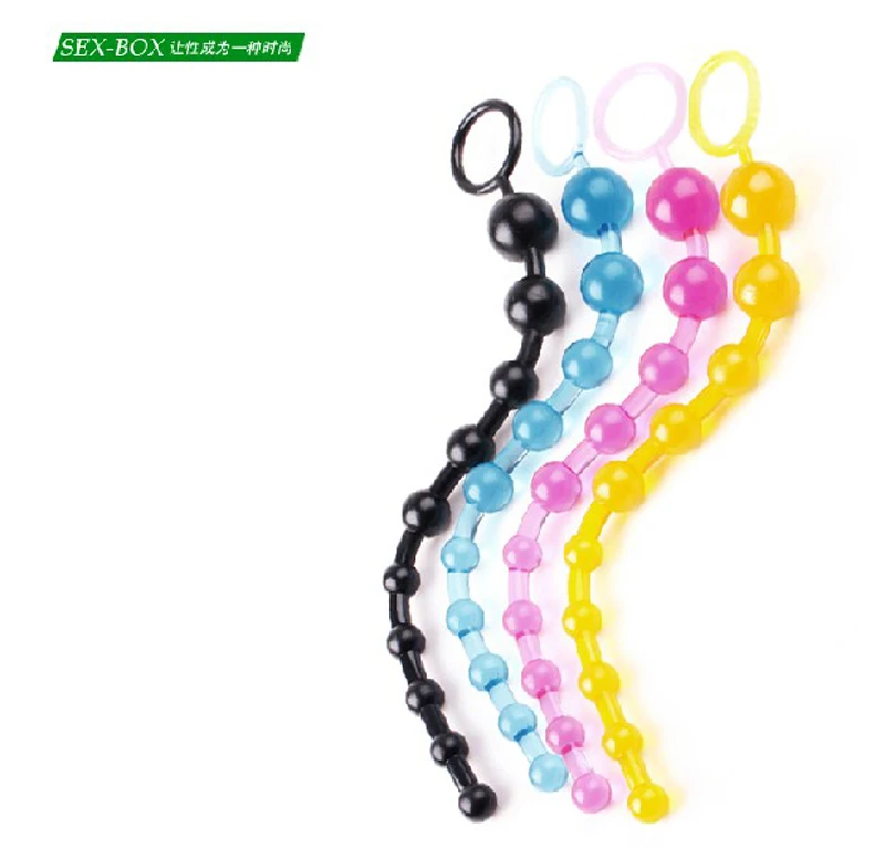4 шт. эротическая анальная пробка анальный массаж простаты бусы задний двор G Spot