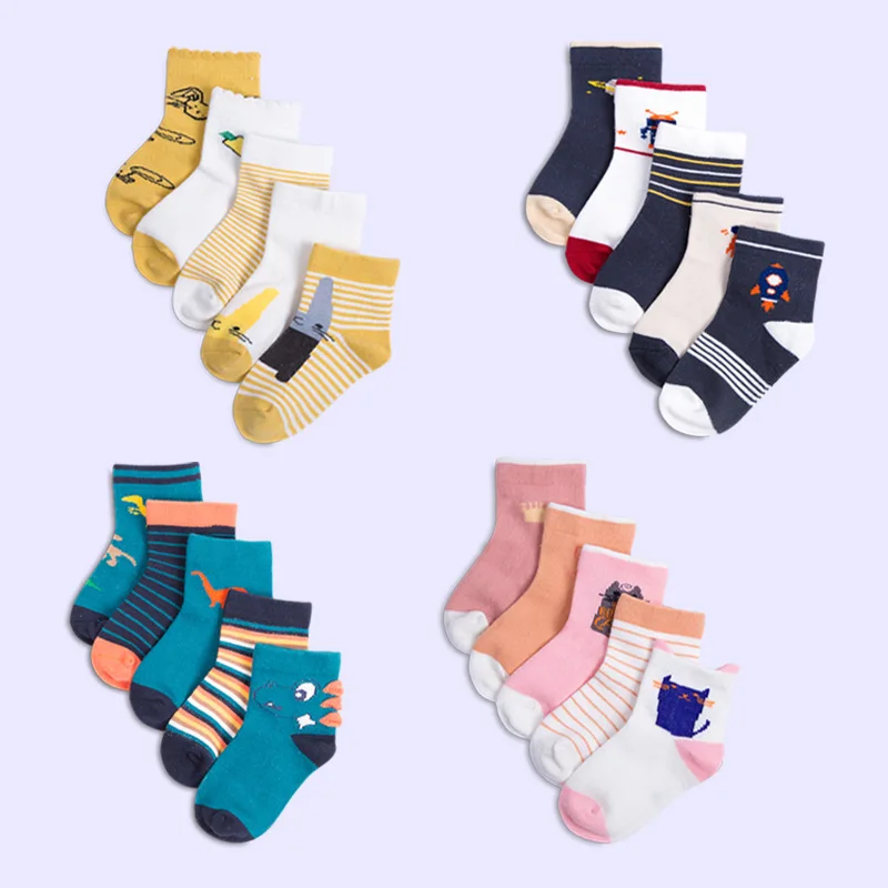 

5pairs/lot children socks baby cotton socks 1-12years children socks