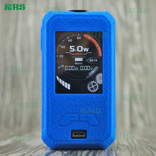 dark blue Красочный Smoant Харон мини 225 Вт силиконовые Защитный чехол крышка рукав кожи Щит Стикеры Горячая распродажа - Цвет: dark blue