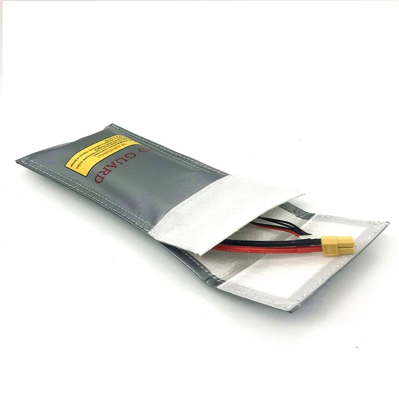 

Lipo Battery Bag RC Lipo Safe Guard Battery Guard Charging Protection Bag Explosion Proof Sack Pouch Protector 100*200