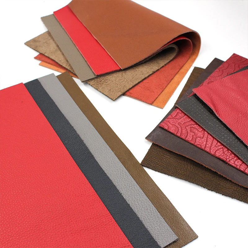 Материал из воловьей кожи растительного дубления кожаная ткань для изготовления