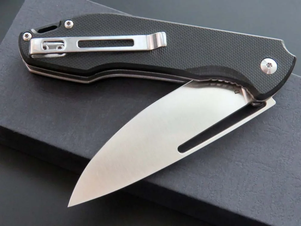 Eafengrow EF66 D2 стальной G10 Ручка шариковый подшипник карманный нож для выживания охотничий рыболовный EDC инструменты ножи тактический складной нож