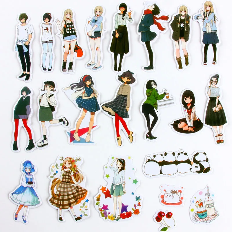 5 упаковок/партия водонепроницаемые наклейки для багажа скейтборда