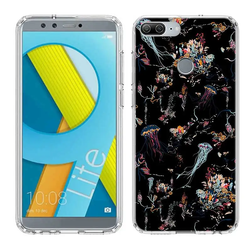 Extraterrestrial Planets Soft TPU Print Hull Case For Huawei Honor 8X MAX 8 9 10 lite 7 7X 6X V9 Play V20 Frosted Fundas Cover |
