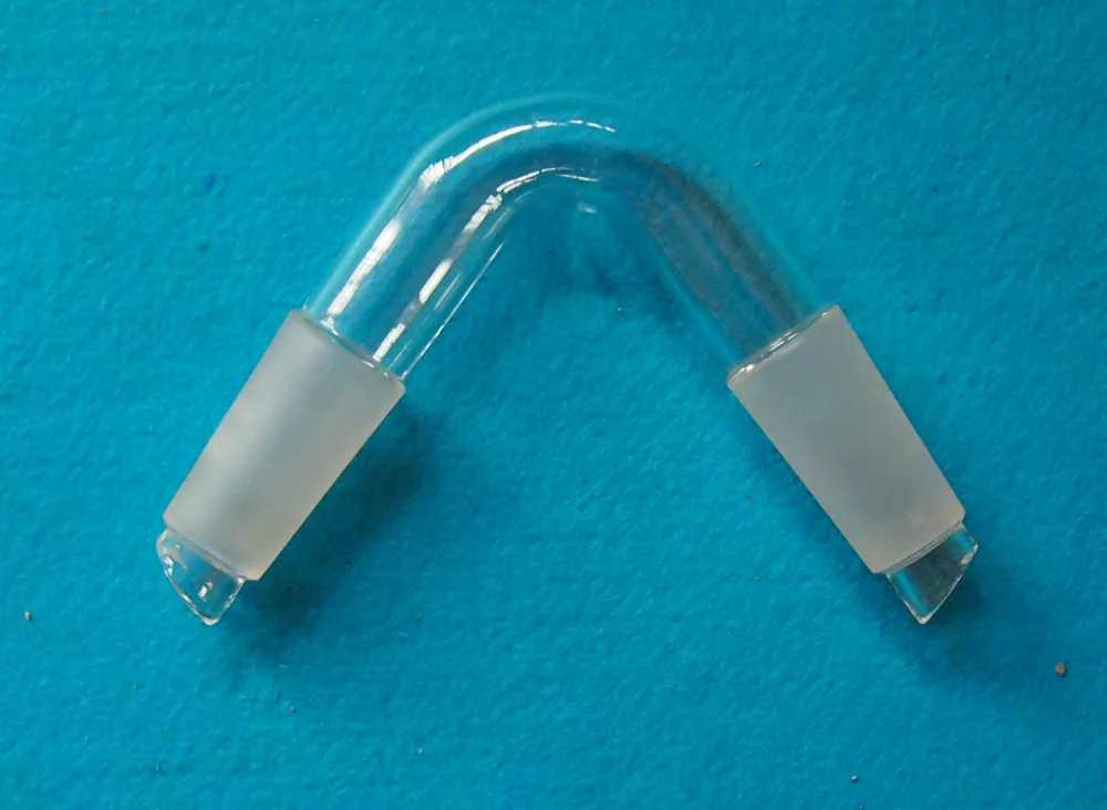 24/40 адаптер для дистилляции два стеклянных соединения адаптеры 75 изгибов |