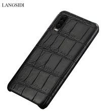 natural crocodile leather For Huawei p30 pro high-end leather phone case for Huawei p30 P10 Lite p20 pro fall protection sleeve