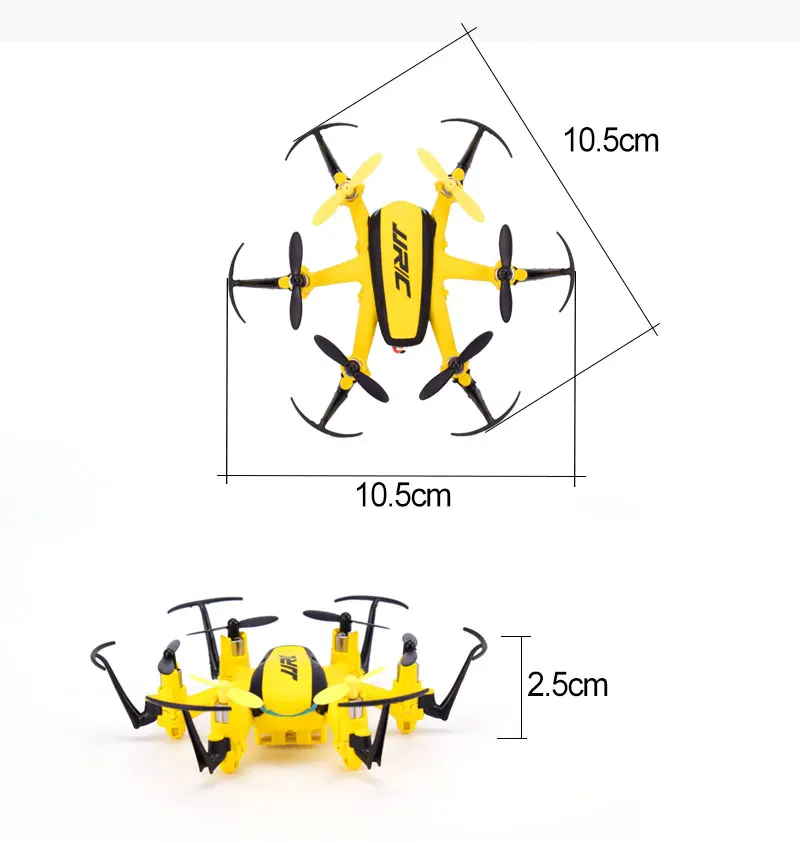 JJRC H20H мини 2 4 г 4CH 6 оси удержания высоты Безголовый режим RC дроны Квадрокоптер
