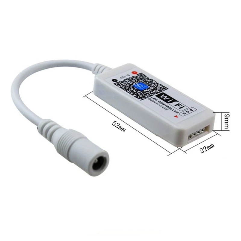 Мини RGB RGBW Wifi контроллер для 5050 3528 Светодиодная лента панель световая Функция