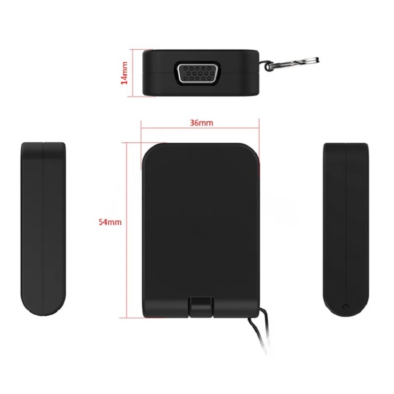 USB 3 1 C type Мужской до 4K HDMI 1080p VGA Женский монитор проекционный Кабель адаптер для