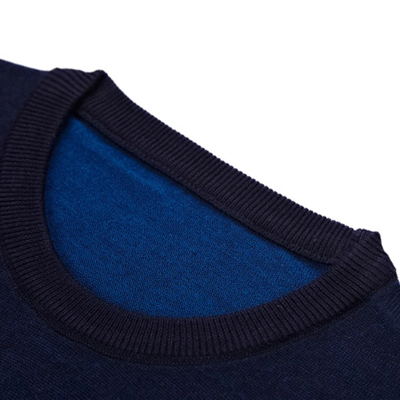 Covrlge Brand Sweater for Men 2019 Autumn Winter New Mens Sweaters Fashion Round Collar Line Pattern Design Pullover Male MZL016