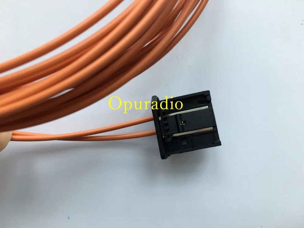 Free shipping optical fiber cable most 400CM for BWMN AU-DI AMP Bluetooth car GPS nbt cic 2g 3g 3g+ | Электроника