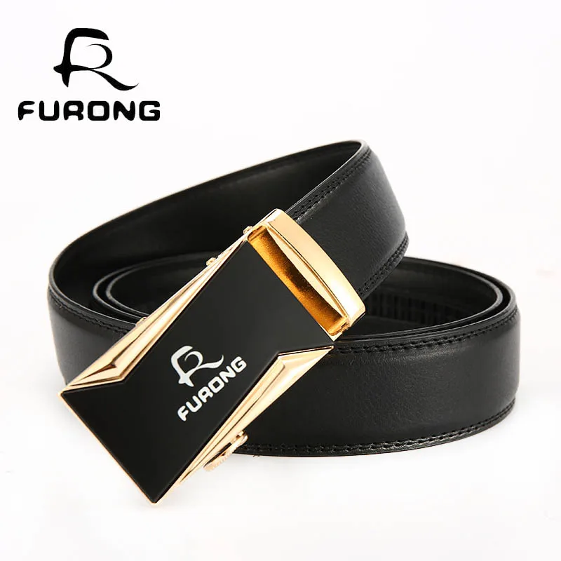 Man Luxury Leather Belts 2018 New Design Business Man Belts For Suits High Quality Split Leather Genuine Leather Automatic Belt