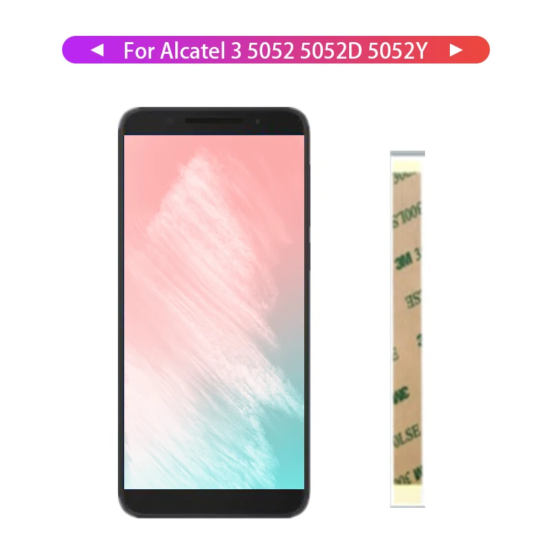 ЖК-дисплей 5 ''для Alcatel 3 5052 5052D 5052Y сенсорный экран дигитайзер стекло сенсорная