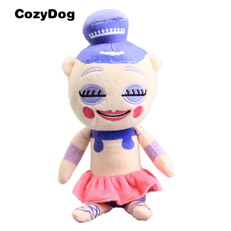 26 CM Purple Girl Игра Пять ночей у Фредди плюшевая мягкая игрушка кукла Fnaf лисица Фредди Чика клоун мангл Бонни Peluche Игрушки для детей подарок - Цвет: 26 CM Purple Girl
